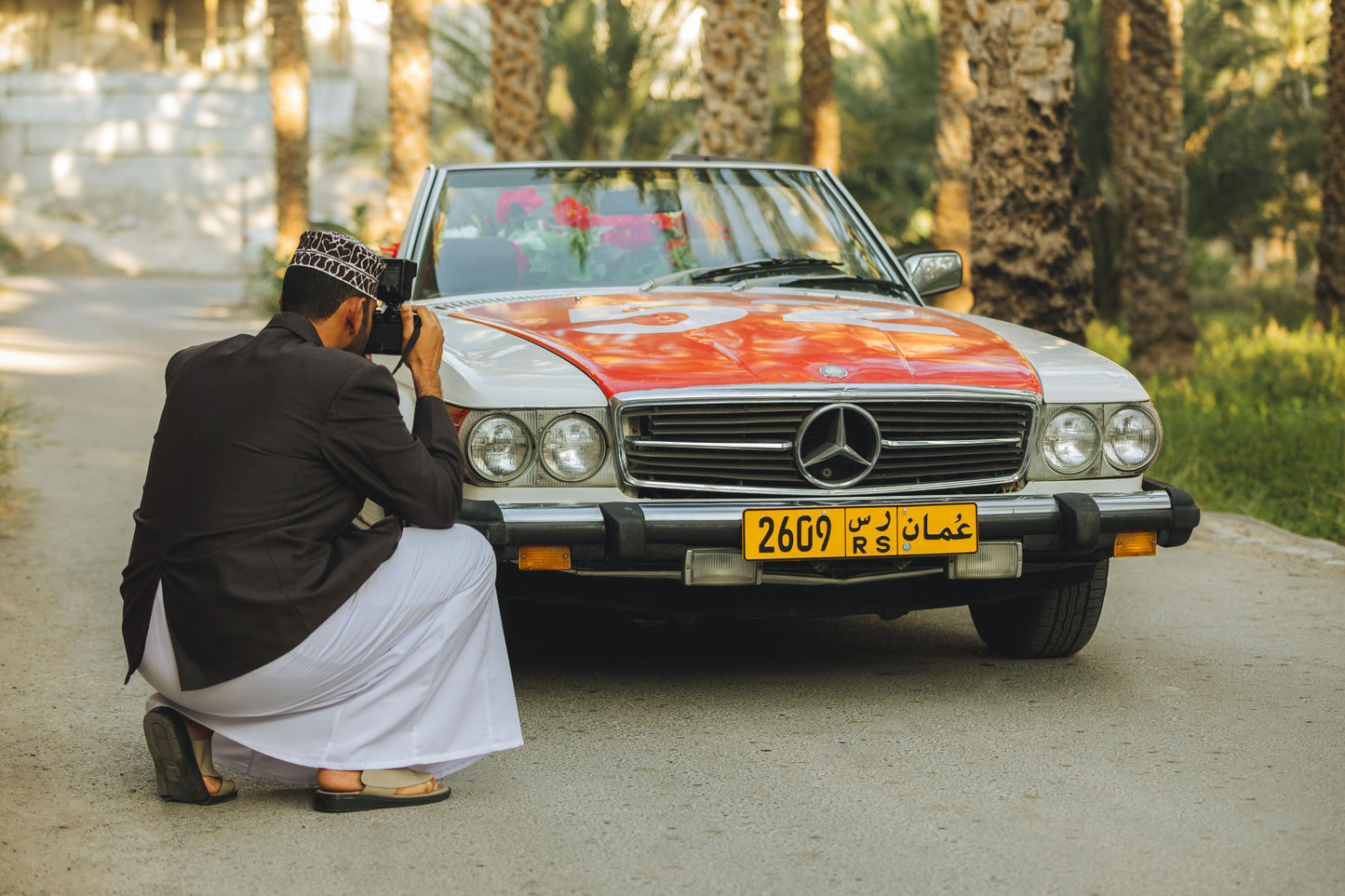 1984 Mercedes 380SL Convertible Timeless Elegance Self-Drive