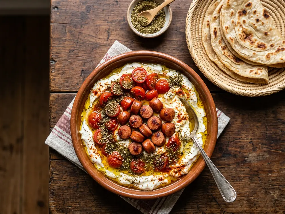 لبنة بالهوت دوق مع ٣ شباتي