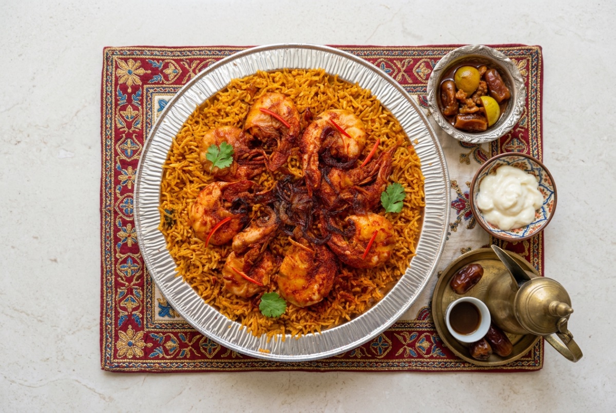 كبسة روبيان
